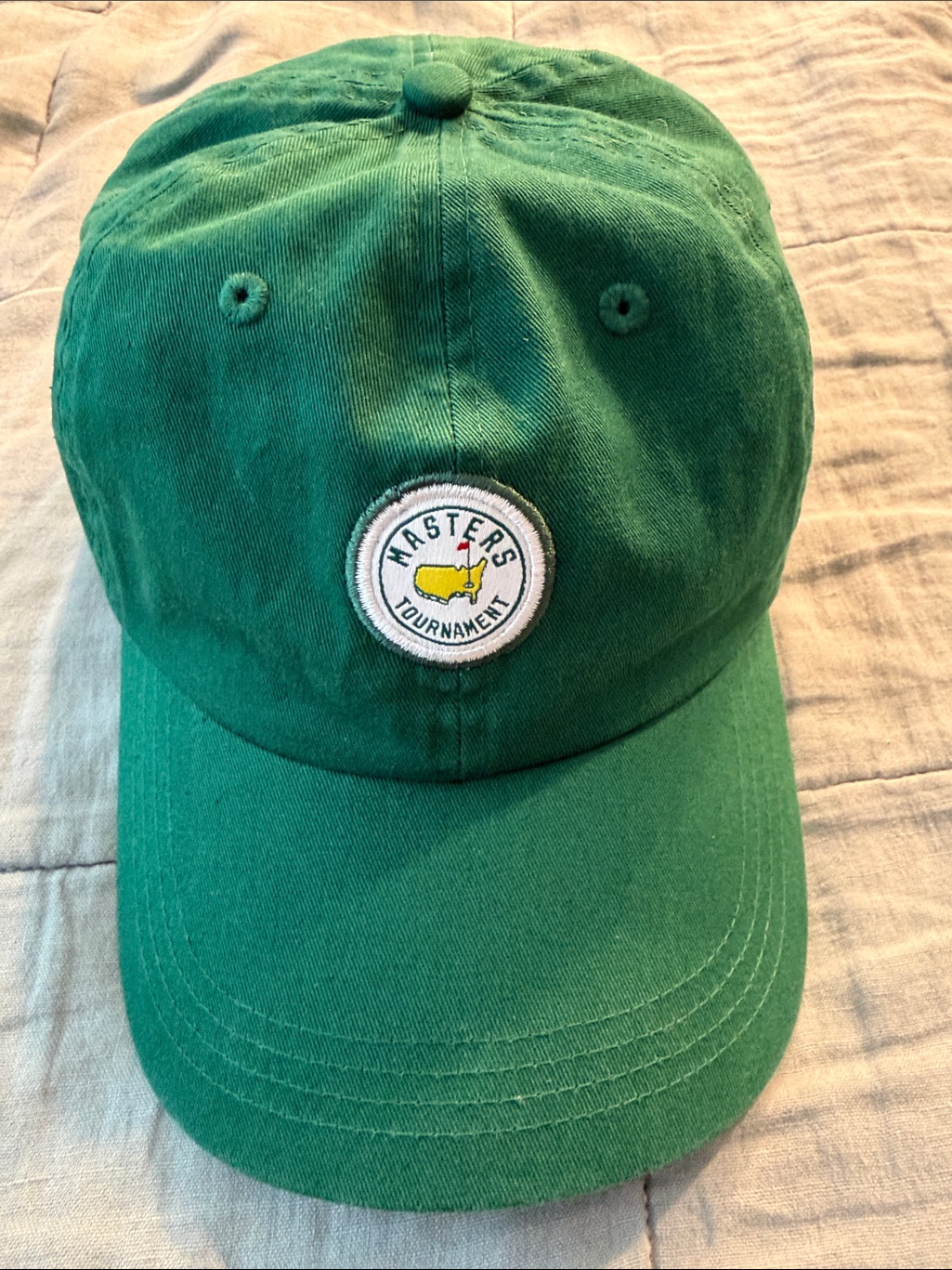 Masters Tournament Green Golf Cap